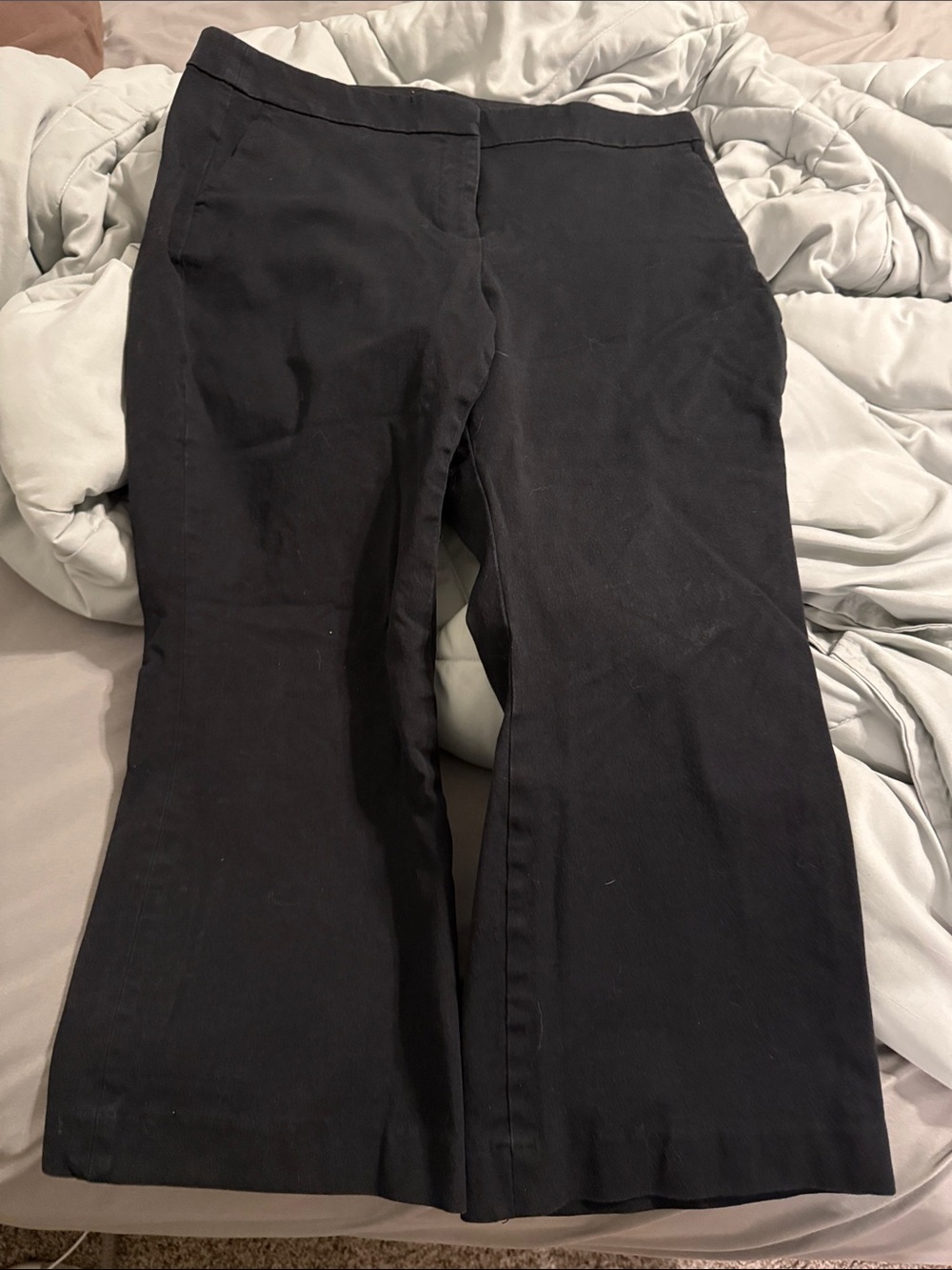 J. Crew Black Boot Cut Pants